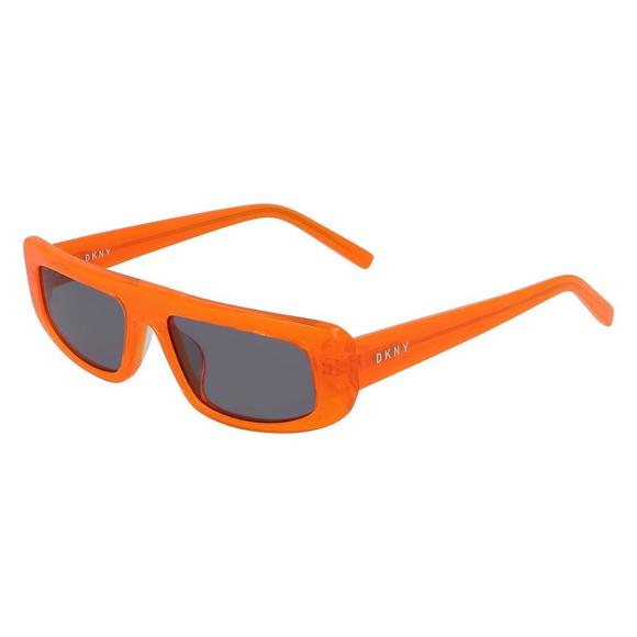 NEW DKNY DK518S 810 Neon Orange Sunglasses 51mm with DKNY Case